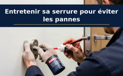 Entretenir sa serrure pour éviter les pannes