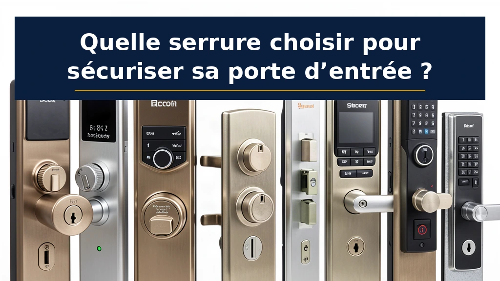 Quelle serrure choisir pour sécuriser sa porte d’entrée ?